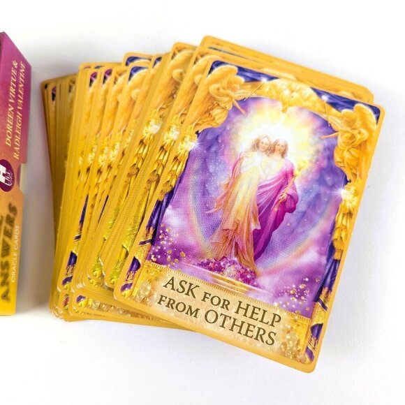 Angel Answers Oracle Cards by Doreen Virtue & Radleigh Valentine - Picture 4 of 7